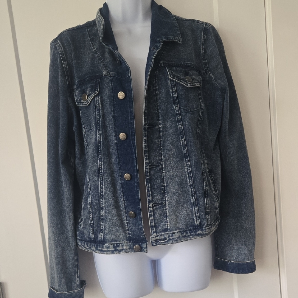 Marc New York Blue Jean Jacket Classic Design